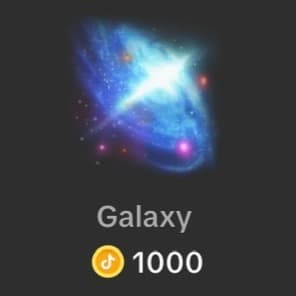 Galaxy TikTok gift