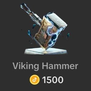Viking Hammer TikTok gift